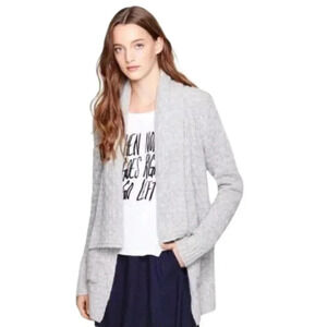 Talula Womens XXS Nubby Textured Popcorn Knit Open Front Shawl Cardigan Sweater